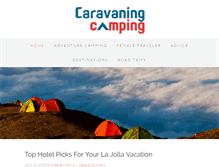 Tablet Screenshot of caravaningcamping.org
